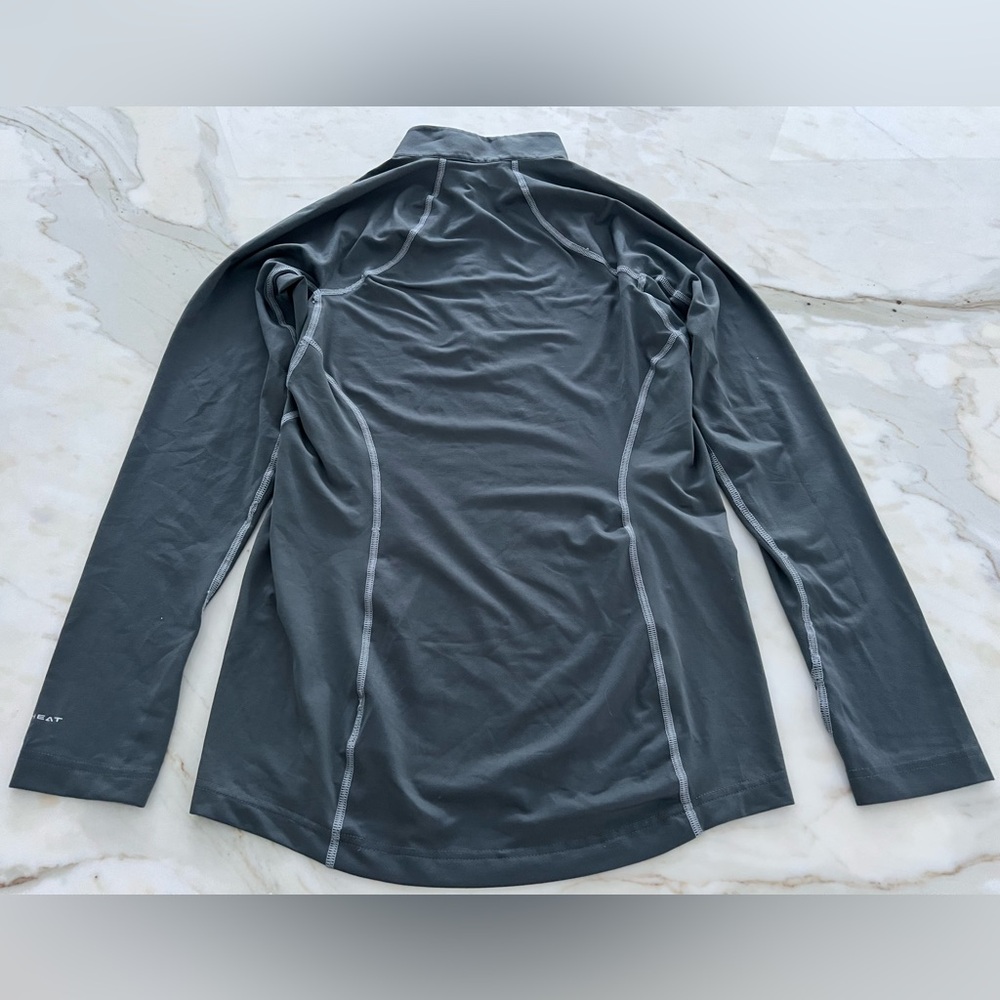 COLUMBIA OMNI-HEAT THERMAL REFLECTIVE GRAY LIGHT WEIGHT JACKET SIZE S/P - Picture 9 of 17
